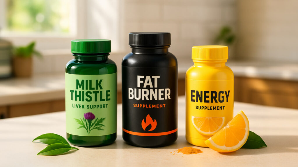 Best Supplements to Support Liver, Burn Fat, and Boost Energy